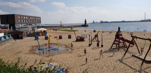 Sandstrand in Bremerhaven